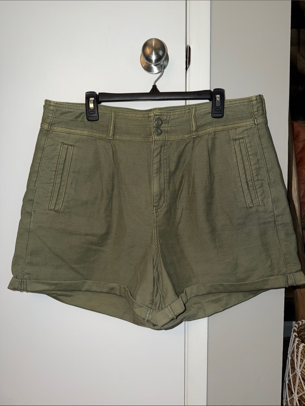 American Eagle Outfitters Olive Green Women's Shorts